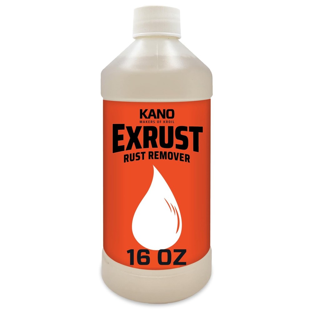 KROIL Kano Exrust Industrial Strength Rust Remover (Liquid-16oz Bottle-Single)