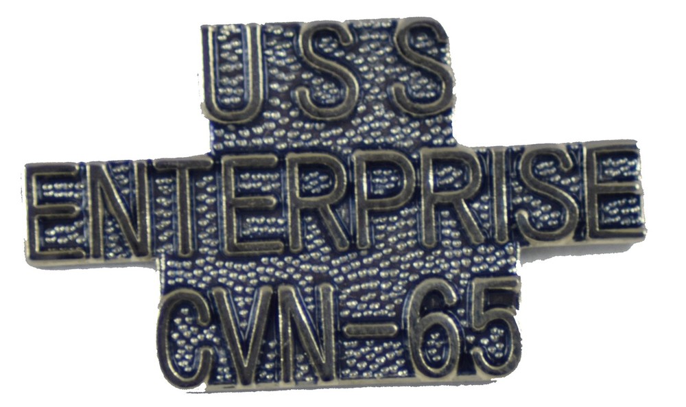 USS ENTERPRISE HAT PIN