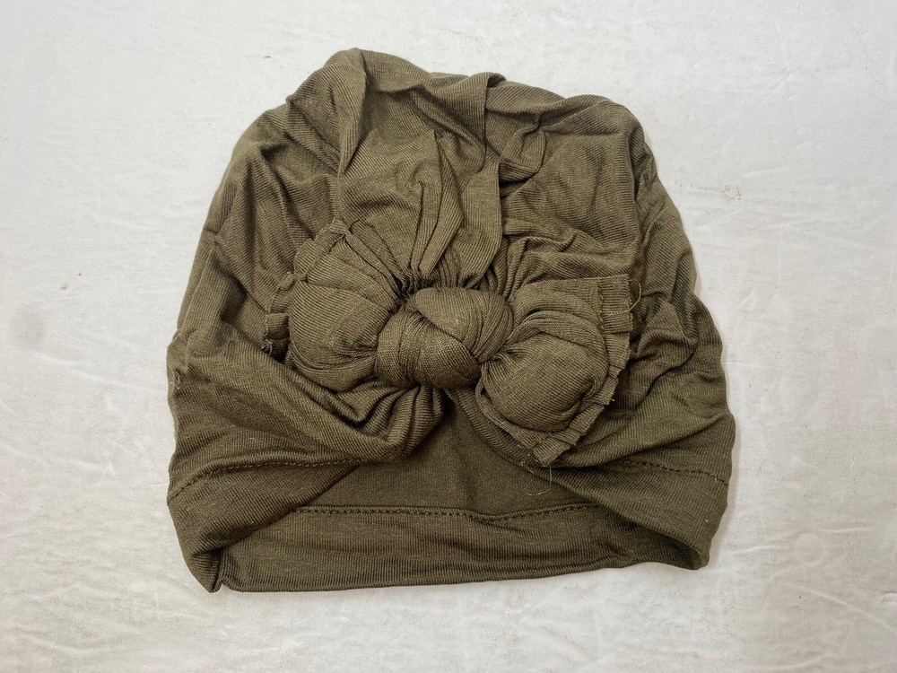 Baby Plain Headwrap • Olive Green