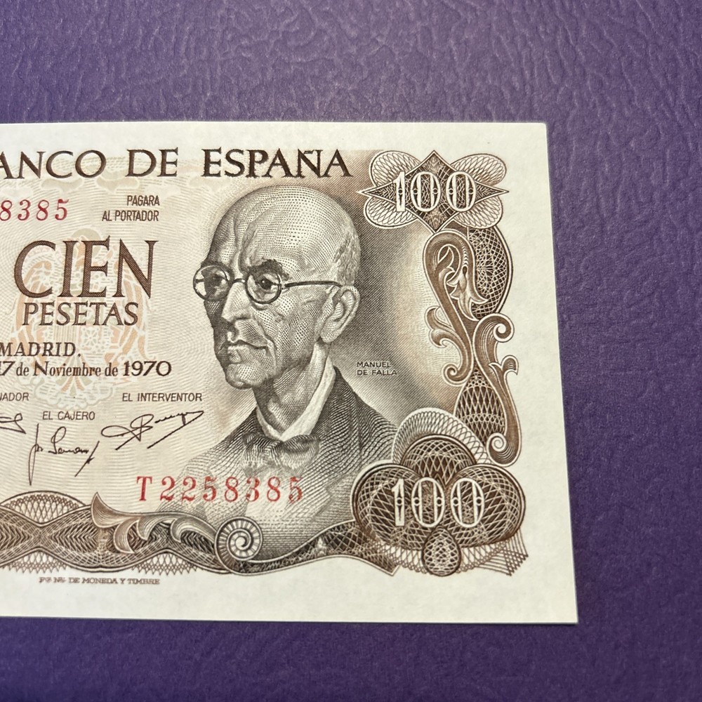Spain- 100 Pesetas-1970