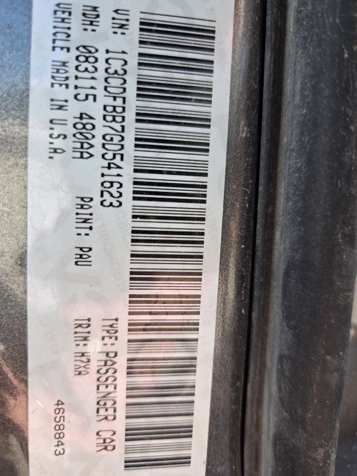 2013-2016 Dodge Dart Display Screen ID 05091143AE