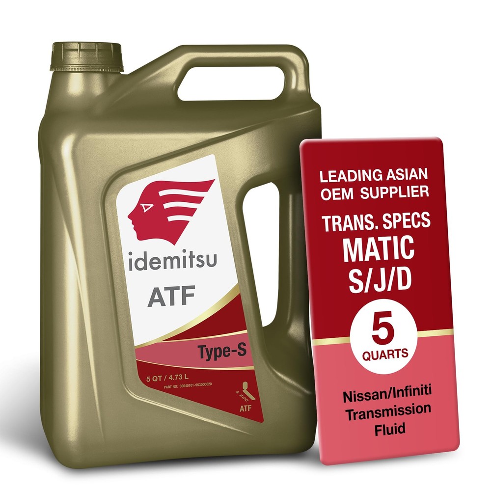 Idemitsu ATF Type S Automatic Transmission Fluid (Matic J, Matic D) - 5 Quart