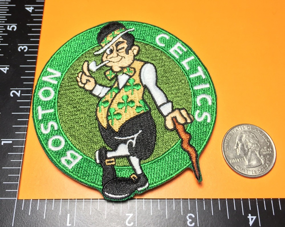 NEW 3 1/2” BOSTON CELTICS ☝️BC1 IRON ON PATCH 🏀☘️