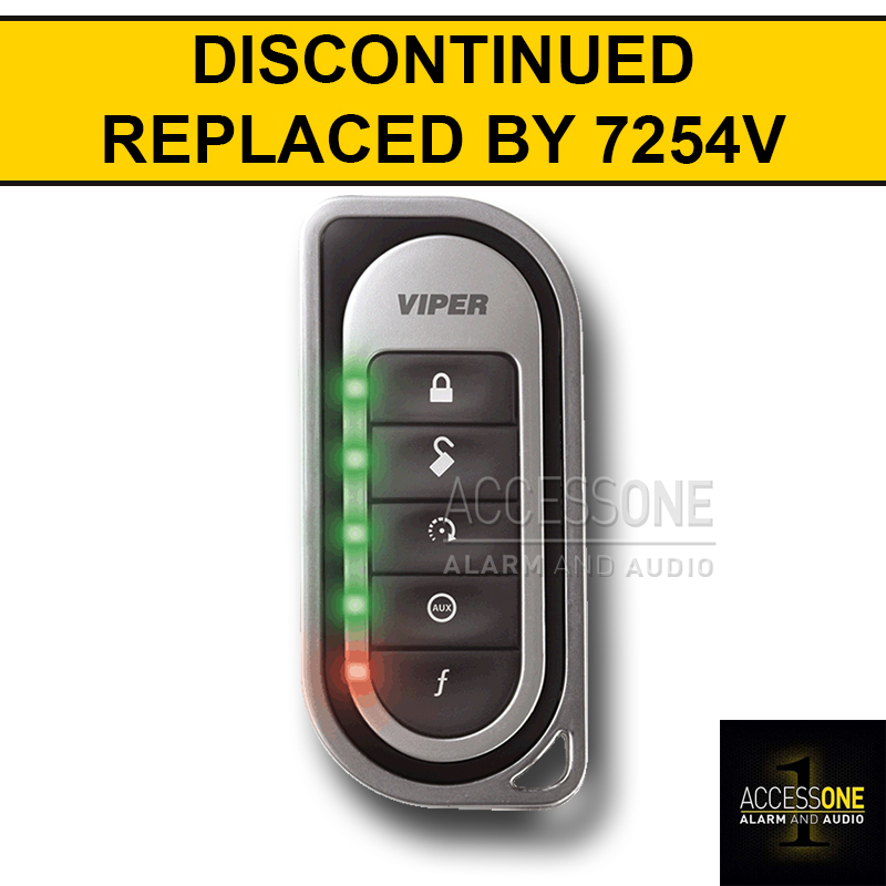 Viper 7251V 2-Way LED Replacement Remote Control Transmitter EZSDEI7251 7254V