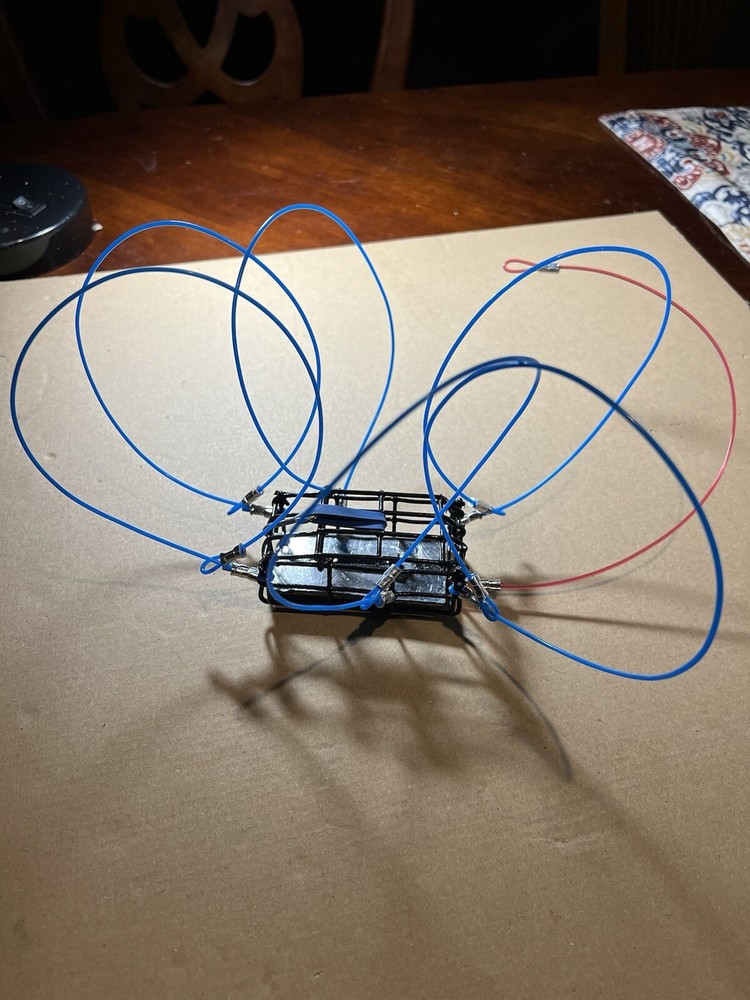 5 crab snares 4oz Weight
