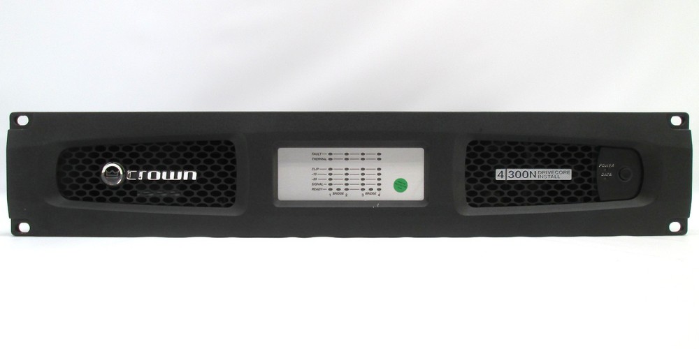 Crown DCI 4|300N DriveCore Install 4-Ch Amplifier Blu Link Network Amp #955