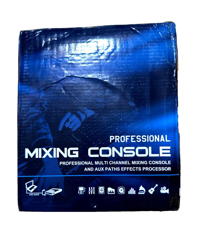 Professional Mixing Console. DJ Mixing Console. Multi Channel Unit