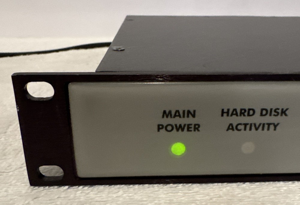 Leightronix TCD R/P Plus-Bus Enabled MPEG Recorder/Player Powers On Read