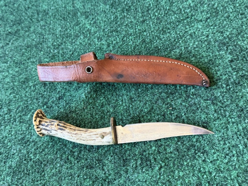 Antique Stag Handmade Knife