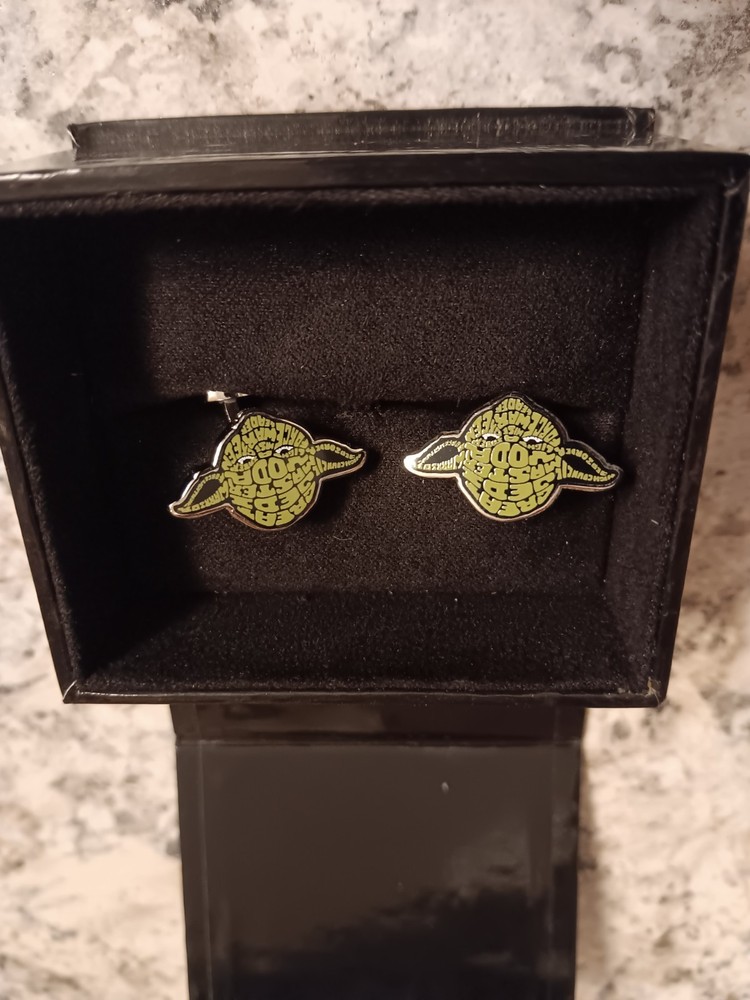 Star Wars Yoda Cuff Links
