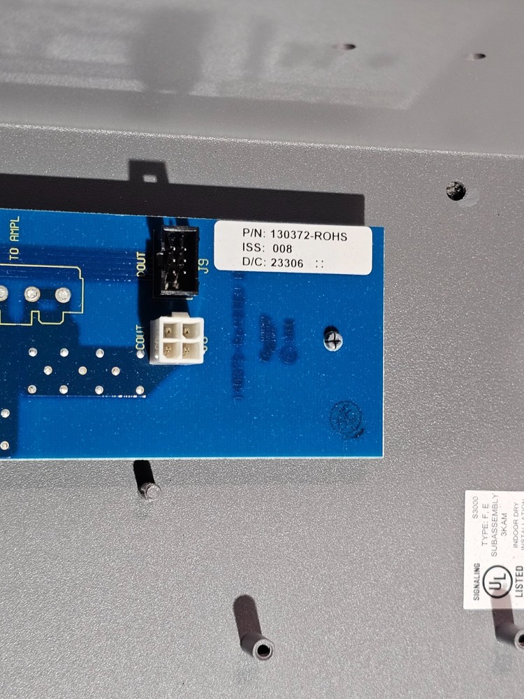 3KAM FIRE ALARM SUBASSEMBLY CASE TYPE F, E