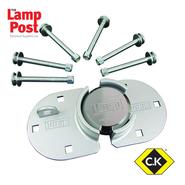 CK Tools Kasp K50073A Van Lock & Hasp with Bracket