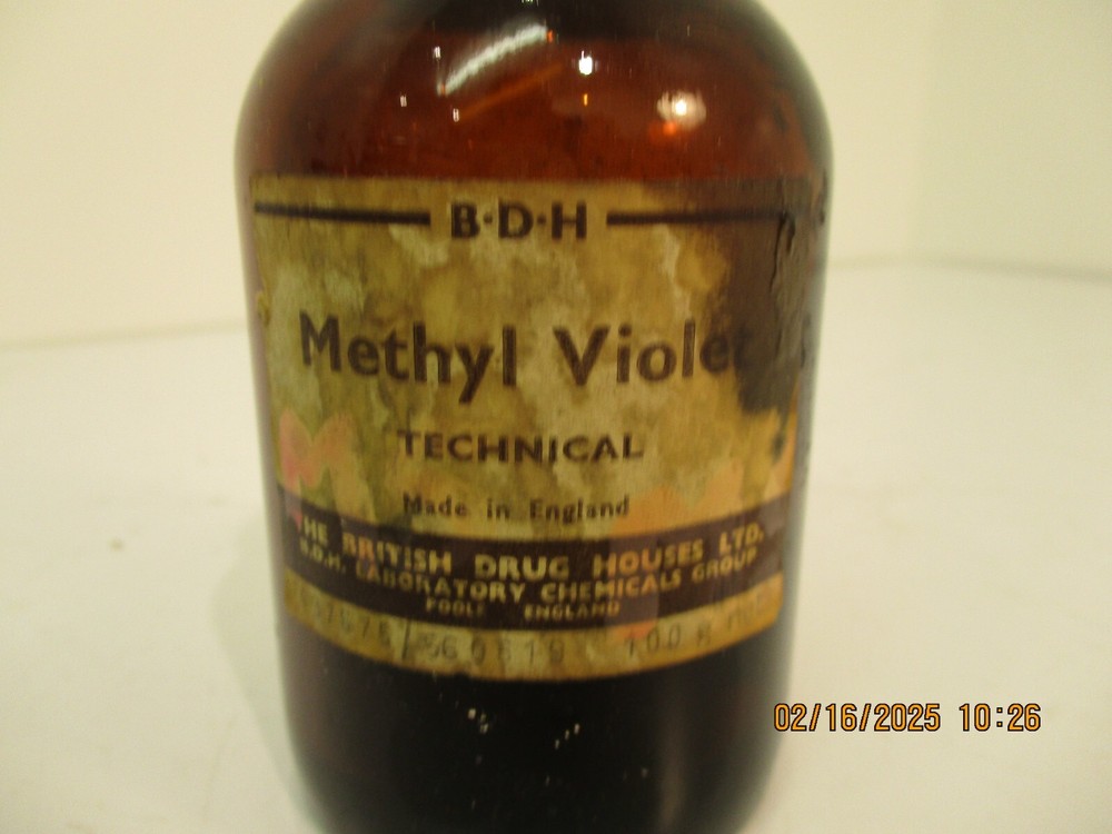METHYL VIOLET TECHNICAL APPROX 50g (MICROSCOPICAL STAIN) by BDH