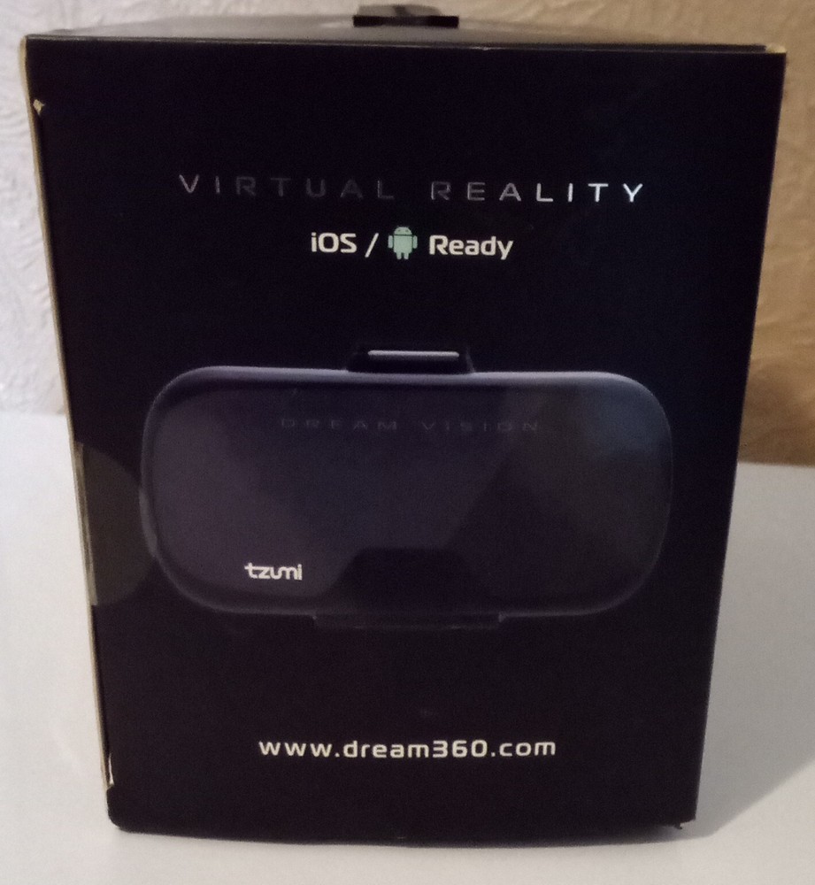 TZUMI Dream Vision Virtual Reality Smartphone Headset 4586B IOS Android Black