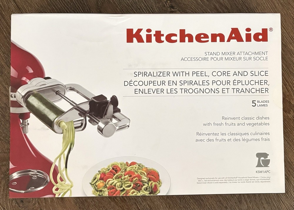 KitchenAid Spiralizer Plus 7-Blade Attachment KSM2APC