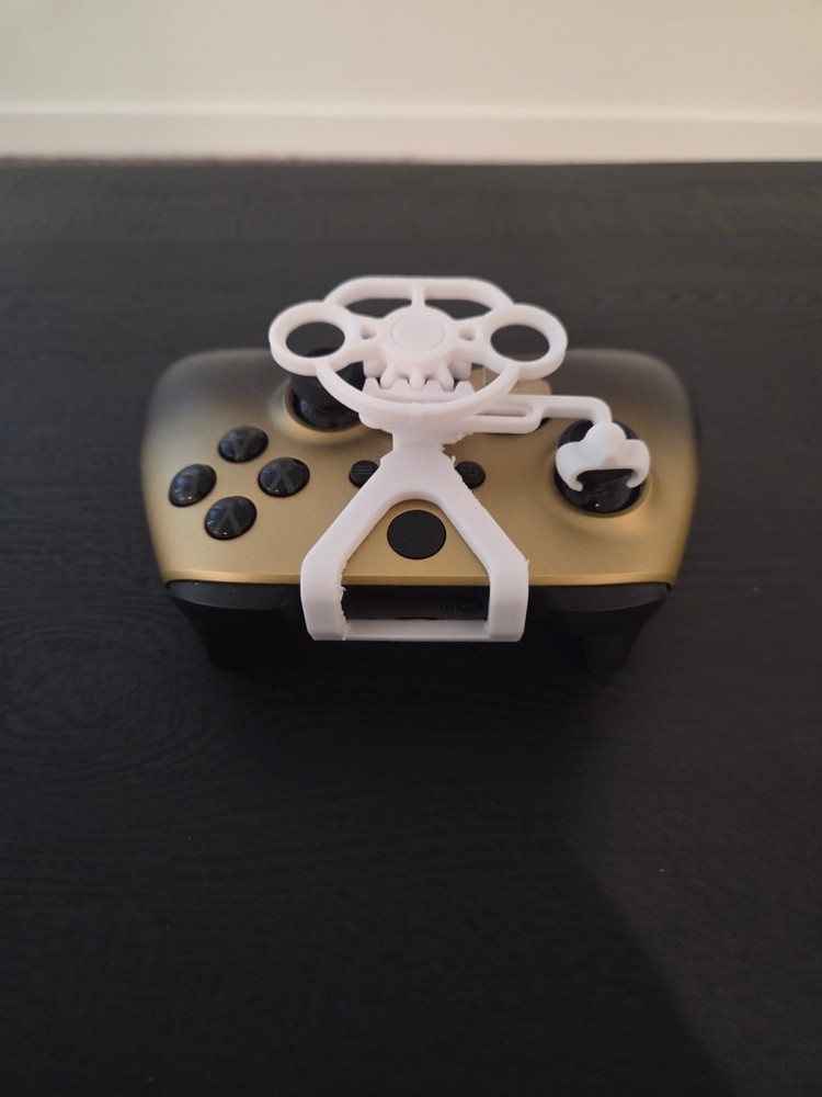 Fun Mini Steering Wheel Attachment for Microsoft Xbox One Controller