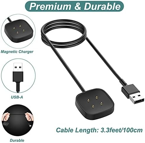 Charger for Fitbit Sense/Sense Versa Versa