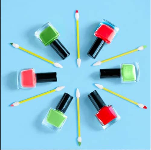 Nail Tees Cotton Tips 120 Count (3 Pack) - The Ultimate Nail Tool, M