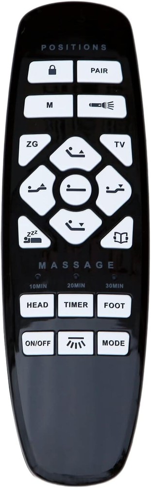 GhostBed Remote Okin RF.27.19.02 Adjustable Bed Hand Control Replacement