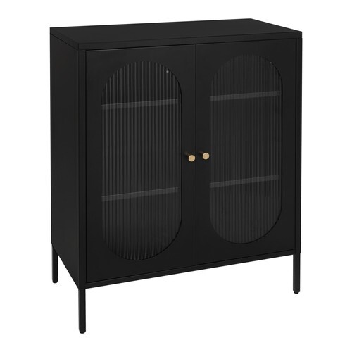 40" Kitchen Pantry Storage Box 3 Tiers Adjustable Tier Spacing Accent Cabinet