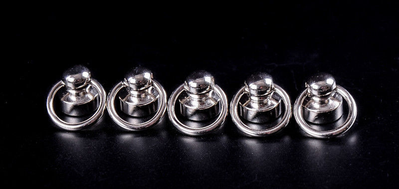 5pcs Silver CONNECTOR JOINT Medium Purse Wallet Chain Rope Key Safety Hardware