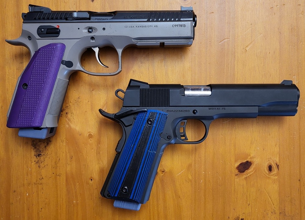 Wall Mount Low Profile Floating Handgun - Universal - 1911, Glock, Sig, Airsoft