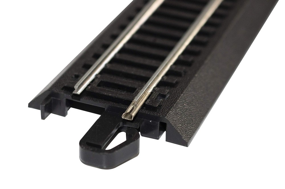 HO Scale E-Z Track Girder Bridge Black Roadbed