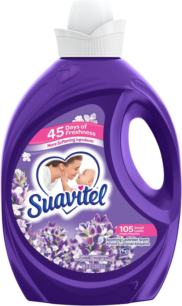 Fabric Softener, Soothing Lavender - 105oz