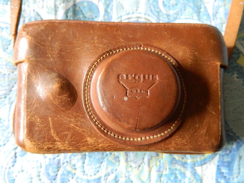 50mm Argus Coated Cintar Camera with Argus Leather Case