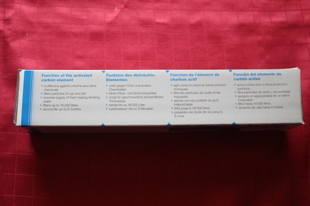 Katadyn Activated Carbon Replacement Element, model AC2001, New Old Stock