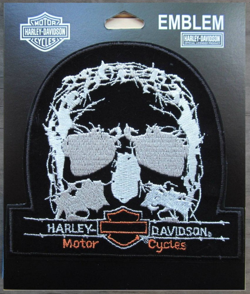 Harley Davidson  TNT Skull  Patch / Emblem