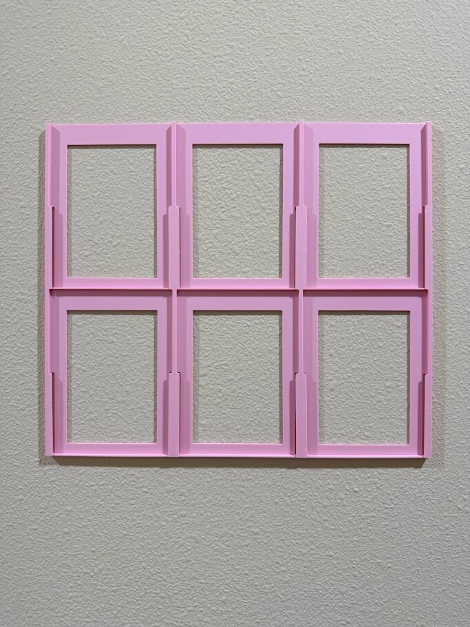 Toploader Wall Display for TCG Cards Modular (Cards Not Included)
