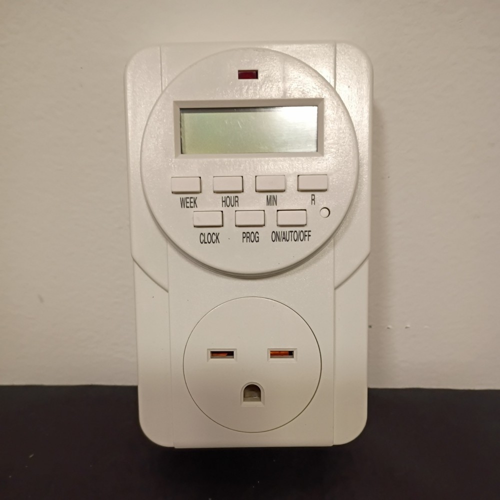 Digital Grow Timer Programmable 3500W for Hydroponics & Lighting 240V