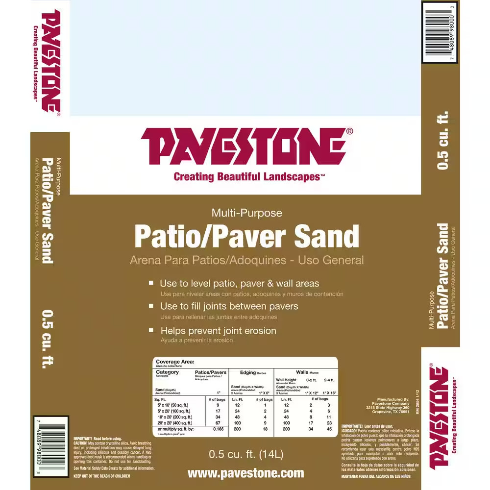 0.5 Cu. Ft. Paver Sand