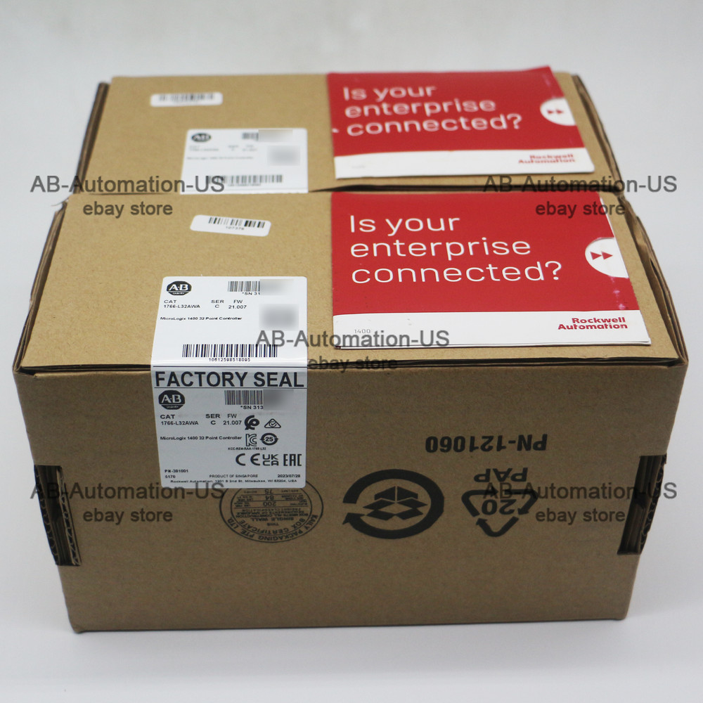 New Allen-Bradley 1766-L32AWA MicroLogix 1400 32 Point Controller