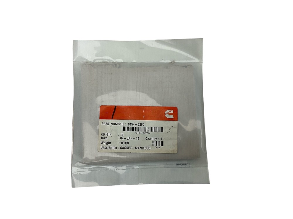 CUMMINS  Gasket - Manifold  0154-3265  4pcs