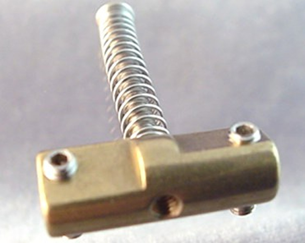 COMPENSATED BRASS ELEMENTS - UPGRADE TELE GUITAR BRIDGE