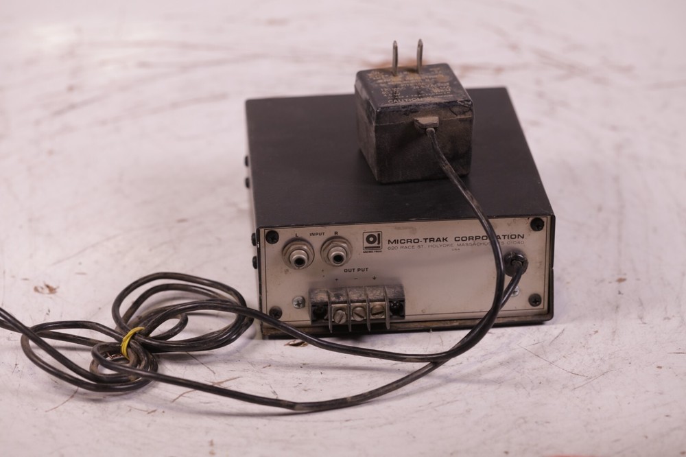 Micro-Trak 6410 Phono Preamplifier As Is