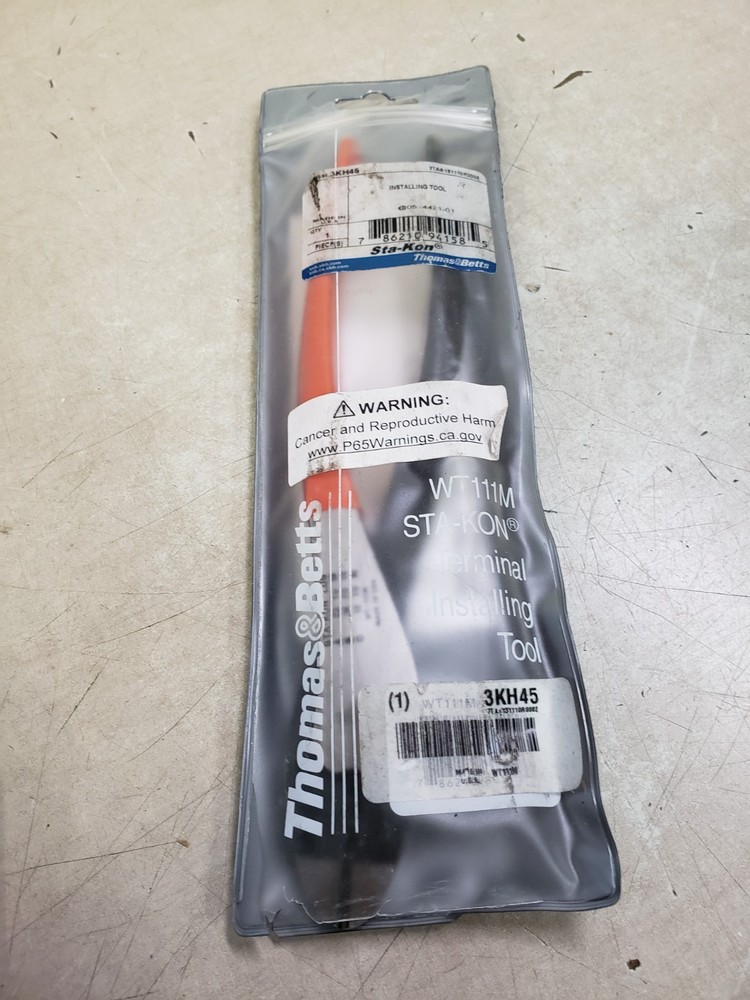THOMAS BETTS 3KH45 TERMINAL INSTALLING TOOL NSMP