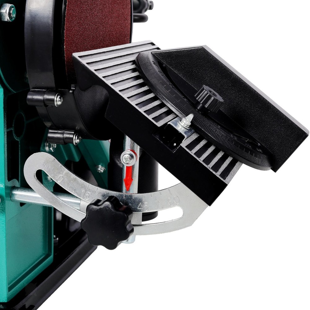 Steel Frame Belt Sander and Disc Polisher Combo for Precise Angle Sanding in