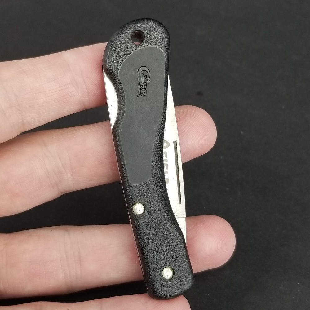 Case XX 059L Ohio Afield Blackhorn Lockback Folding Pocket Knife USA
