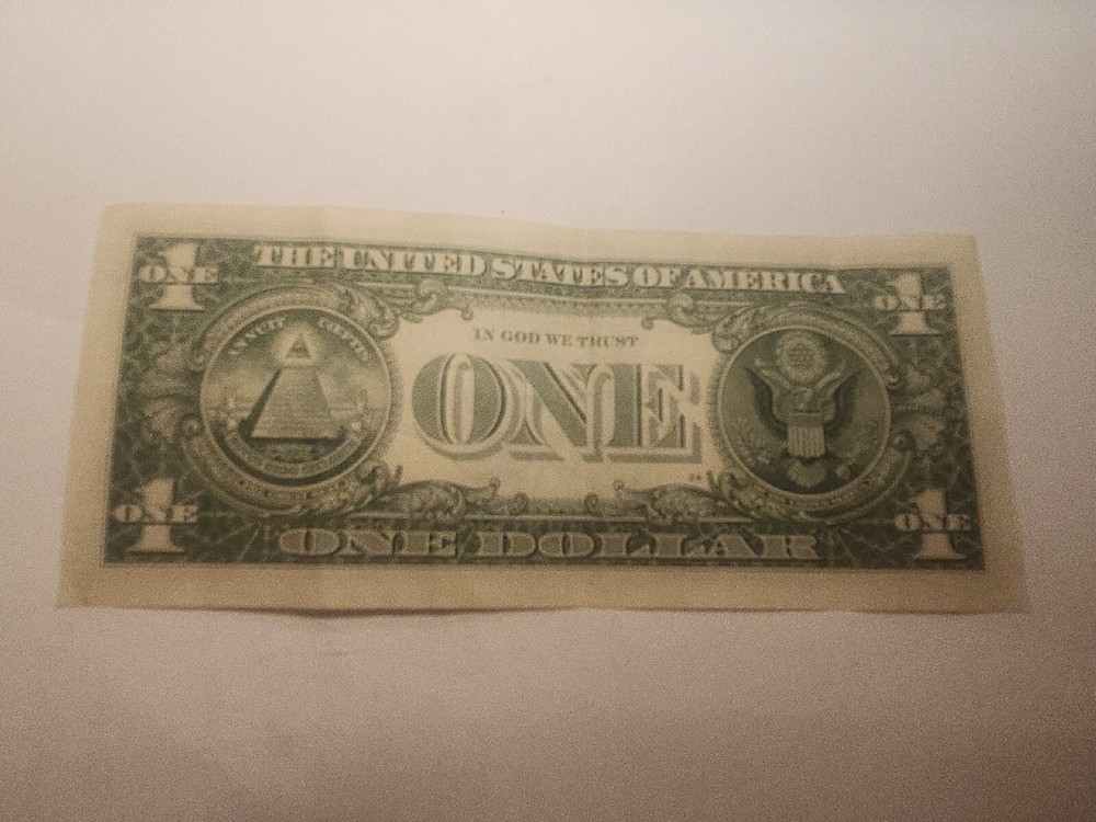 low serial number 1 one dollar bill