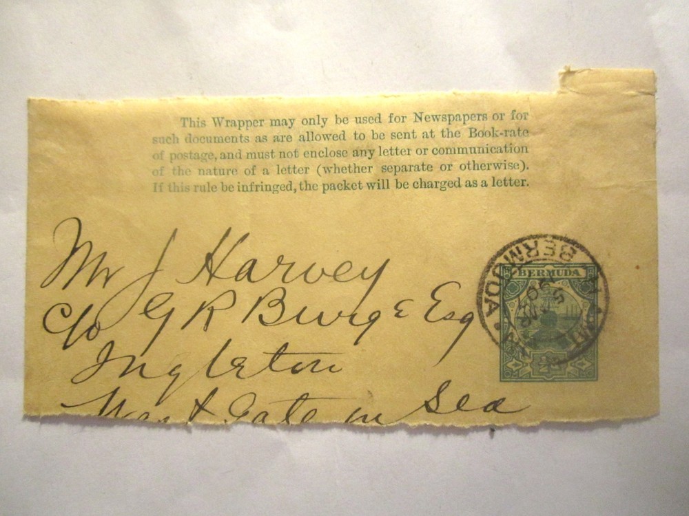 1907 BERMUDA WRAPPER