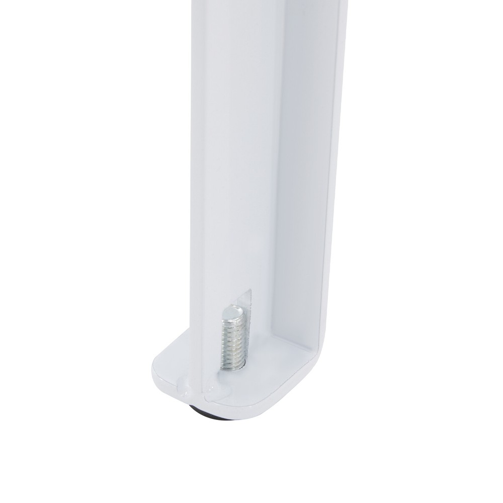 4pcs Adjustable Table Legs, Table Clamp Legs, F-shaped Table Legs White