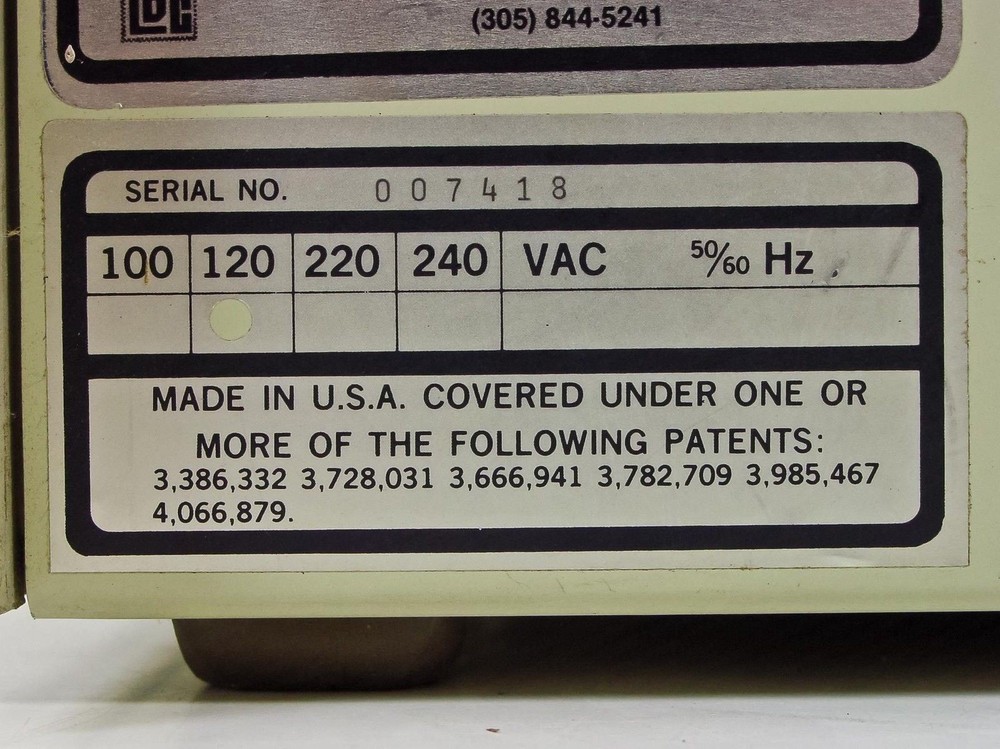 Laboratory Data Control LDC ConstaMetric Laboratory Solvent Delivery Pump Model