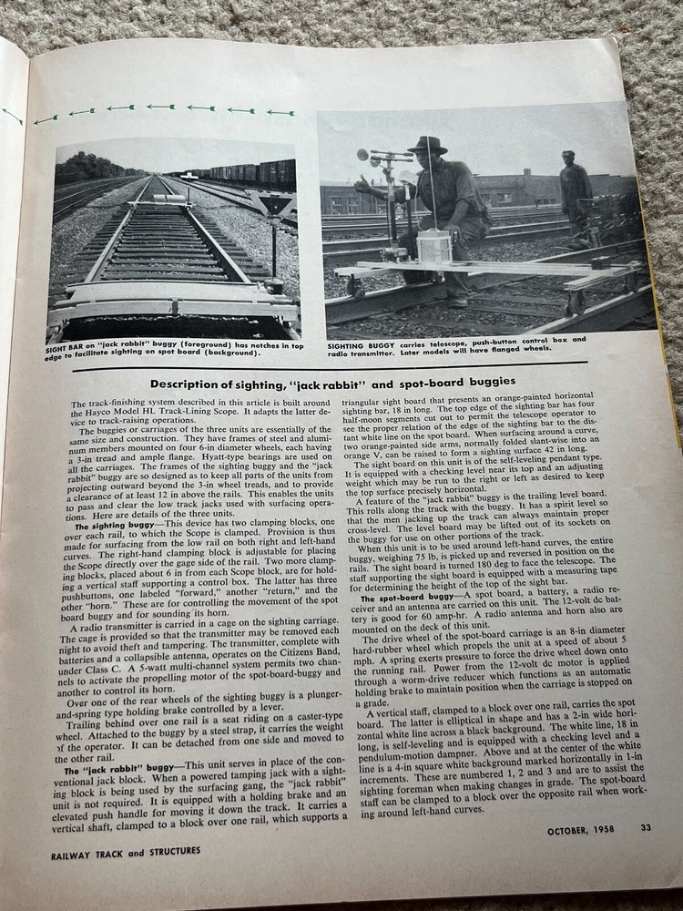 Railway Track and Structures - October 1958