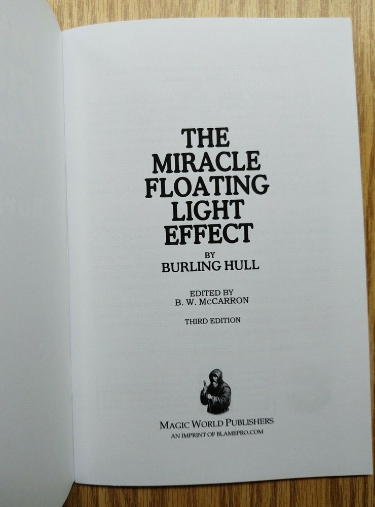 The Miracle Floating Light Effect by Burling Hull