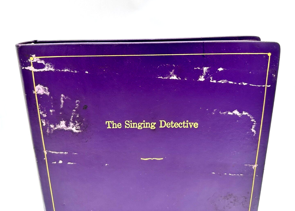 VTG Robert Downey Jr "The Singing Detective" Script Folder 2002 Ronnie Gousman