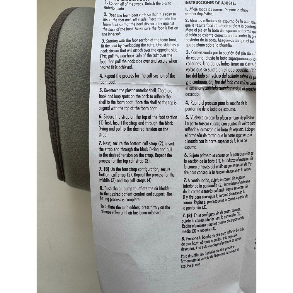 Breg Full Shell Genesis Walker Boot 4-strap