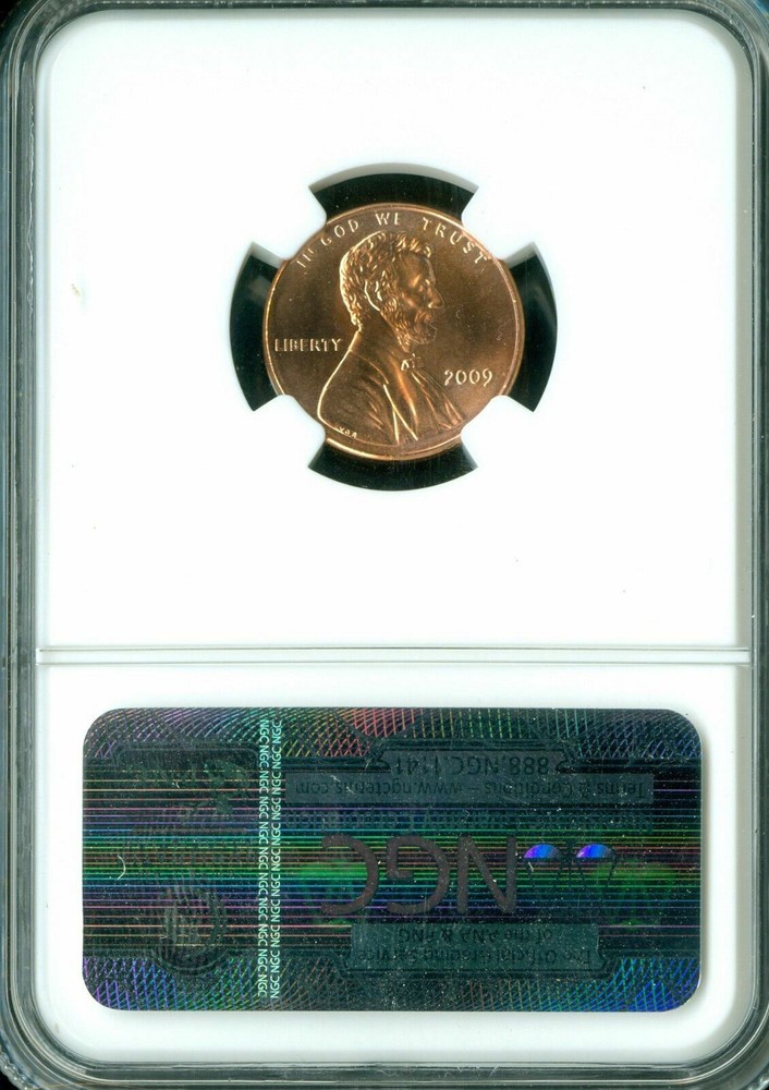 2009 SMS CENT PROFESSIONAL NGC MS67 RED SPOTLESS *
